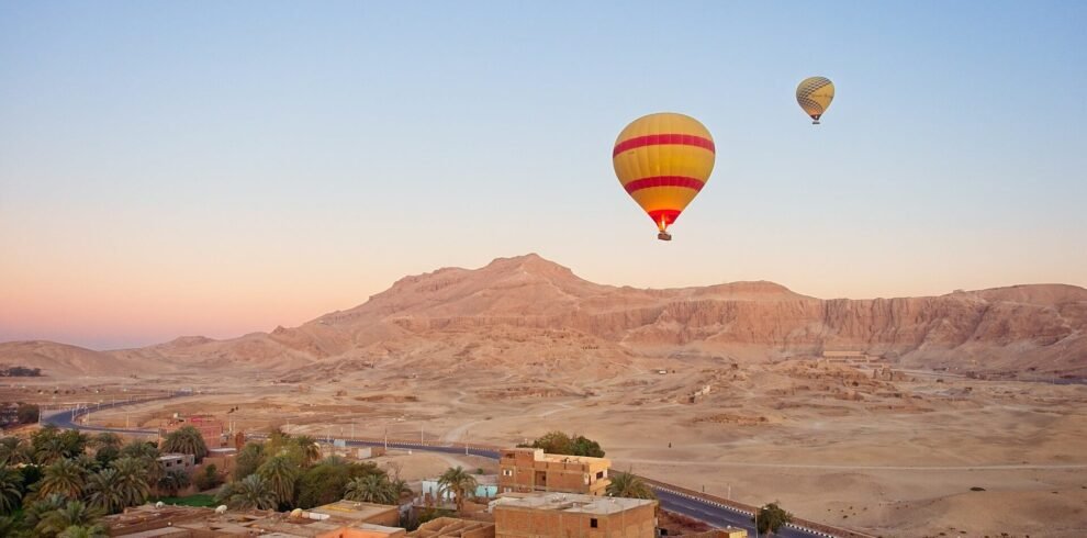 Hot Air Balloons Ride Luxor, Egypt